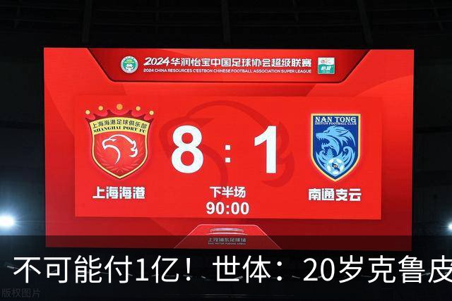 不可能付1亿！世体：20岁克鲁皮起步要价1亿欧，巴萨认为不合理
